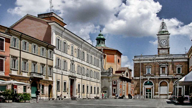 Ravenna, Italy - Piazza del Popolo e Residenza Comunale (1)