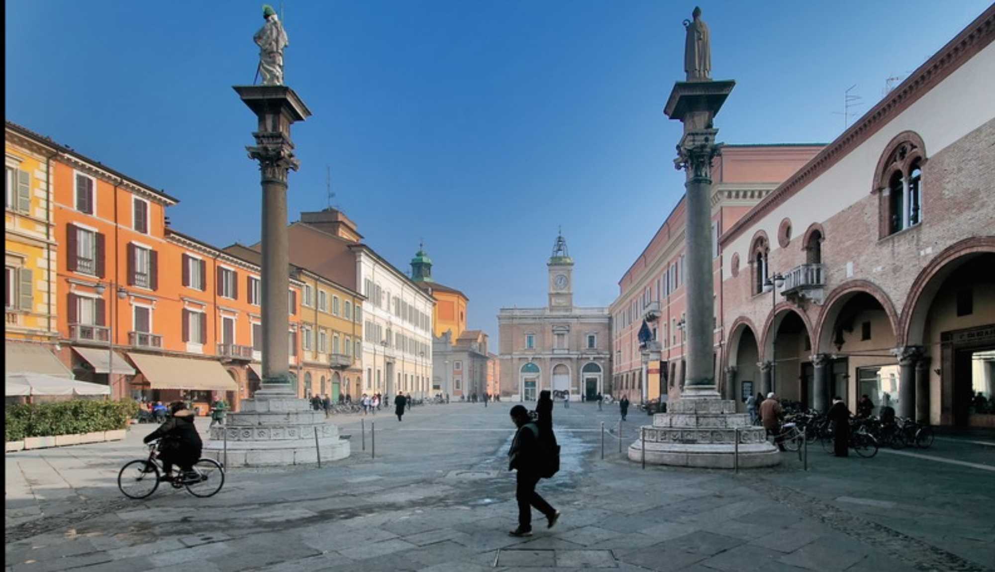 Ravenna, Italy - Piazza del Popolo e Residenza Comunale