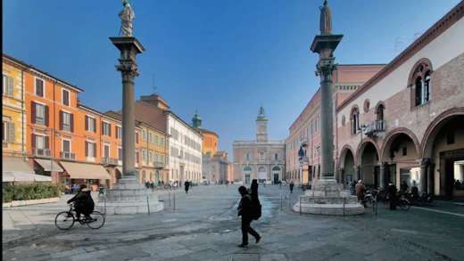 Ravenna, Italy - Piazza del Popolo e Residenza Comunale