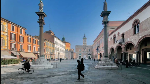 Ravenna, Italy - Piazza del Popolo e Residenza Comunale