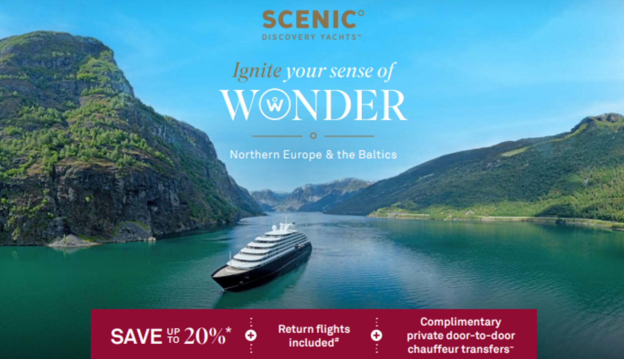 Scenic Yacht Spring Promo