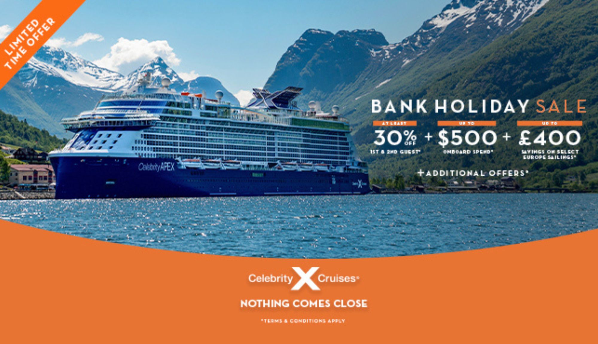 Celebrity Bank Holiday Sale