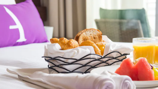 Ambassador Cruise Line Suites - In Suite Breakfast