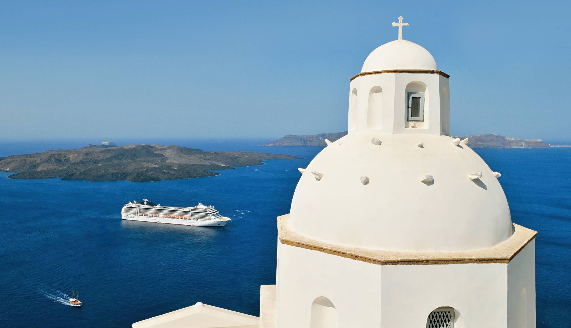 MSC Musica - Santorini