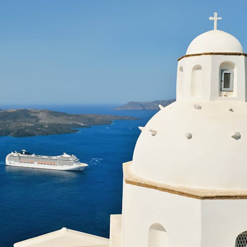 MSC Musica - Santorini