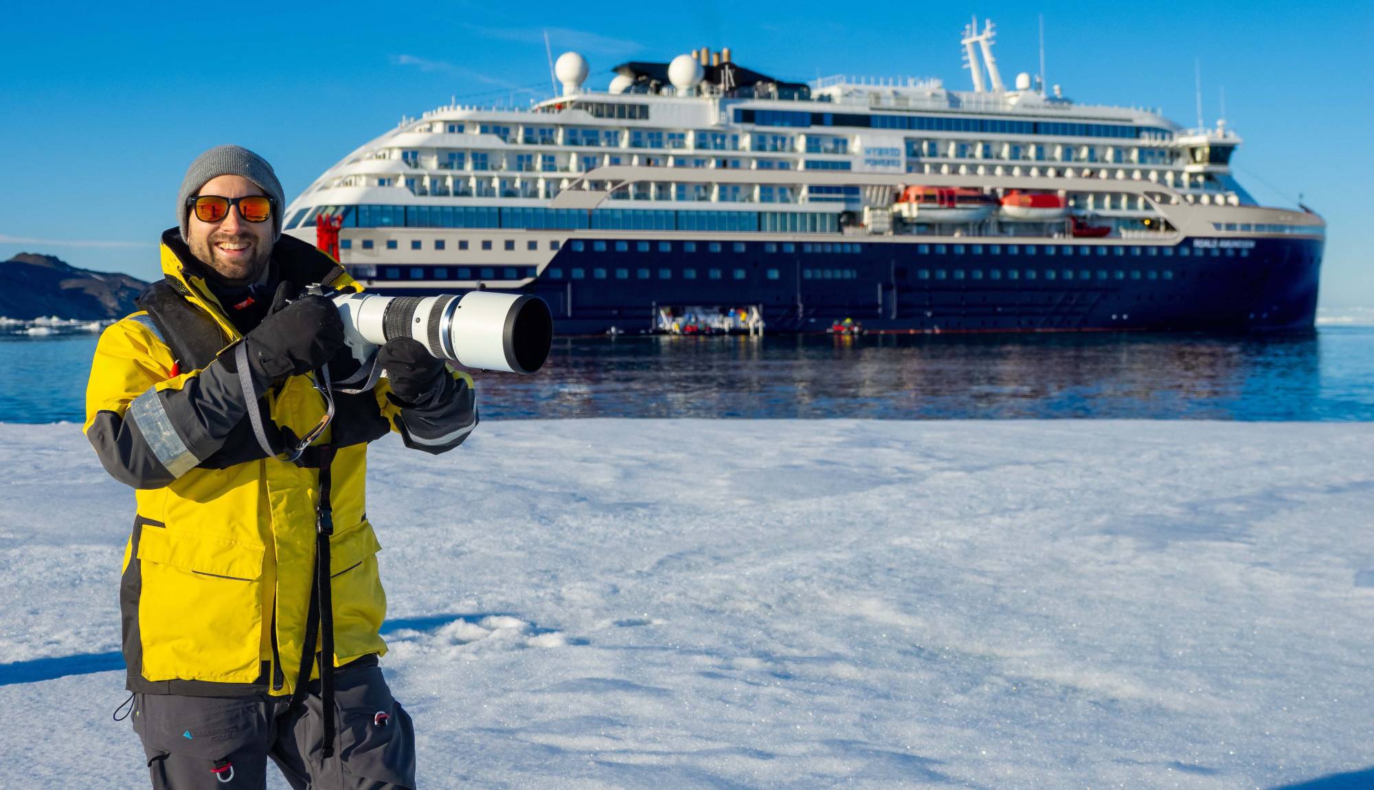 HX Expeditions - Antarctica - Snowhill Island - MS Roald Amundsen Photographer