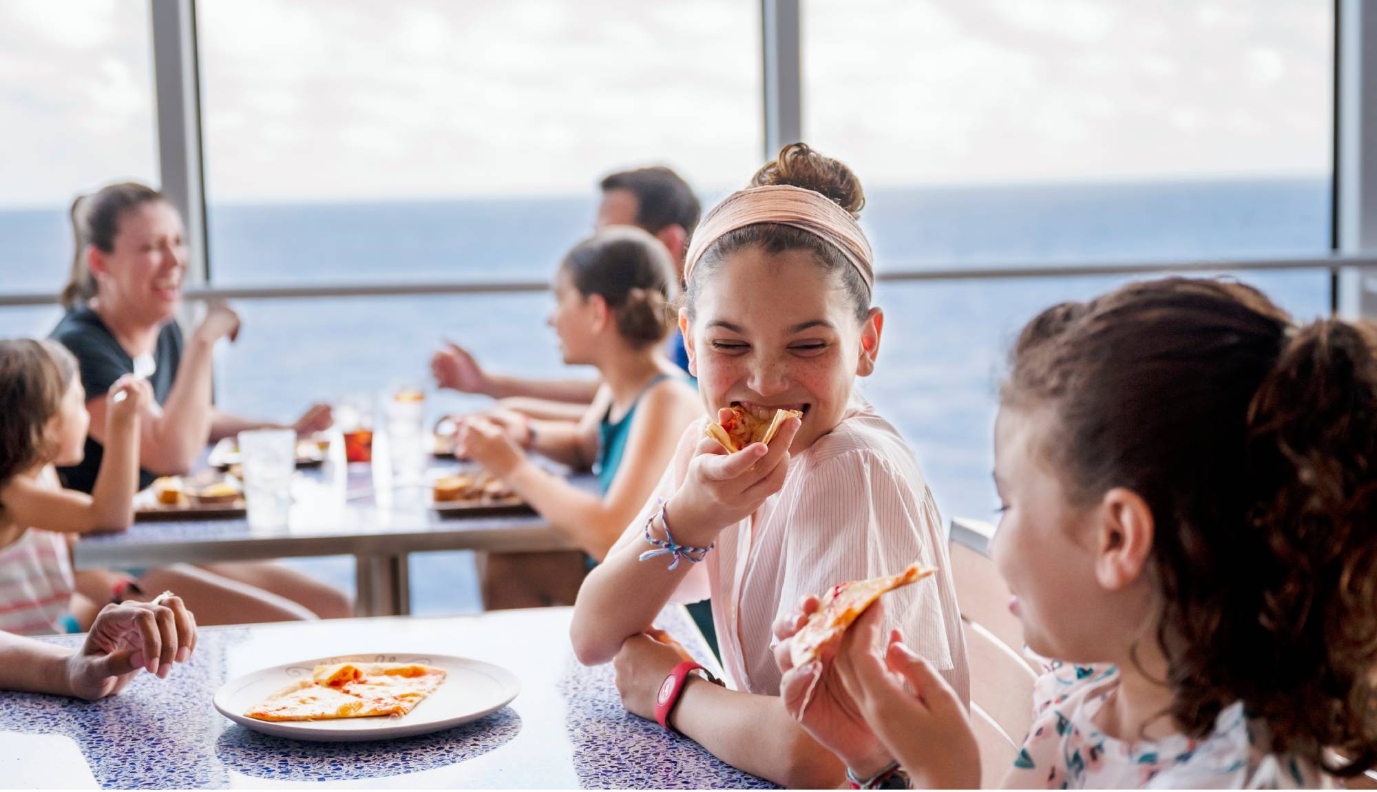 Disney Cruise Line - Disney Wish - Guests at Mickey & Friends Festival of Foods