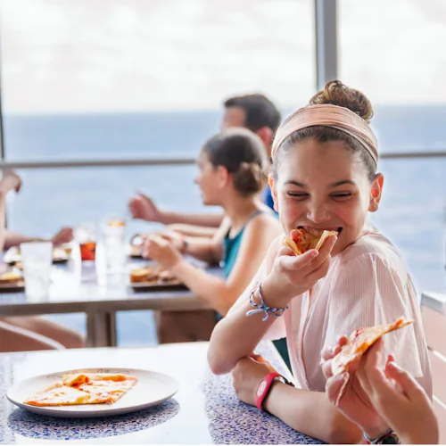 Disney Cruise Line - Disney Wish - Guests at Mickey & Friends Festival of Foods