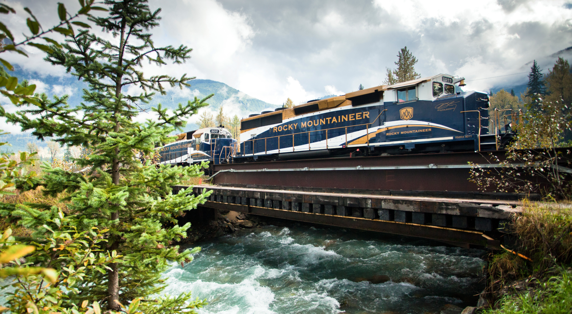 Rocky Mountaineer - Albert Canyon near Glacier National Park, BC. On the First Passage to the West route.