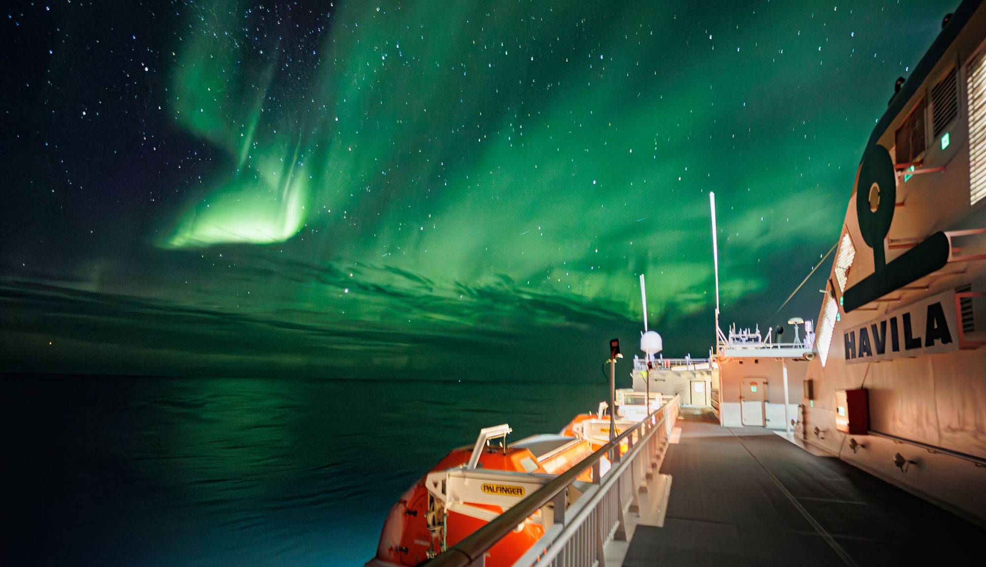 Havila Voyages - Northern Lights Cruises - View from Ship