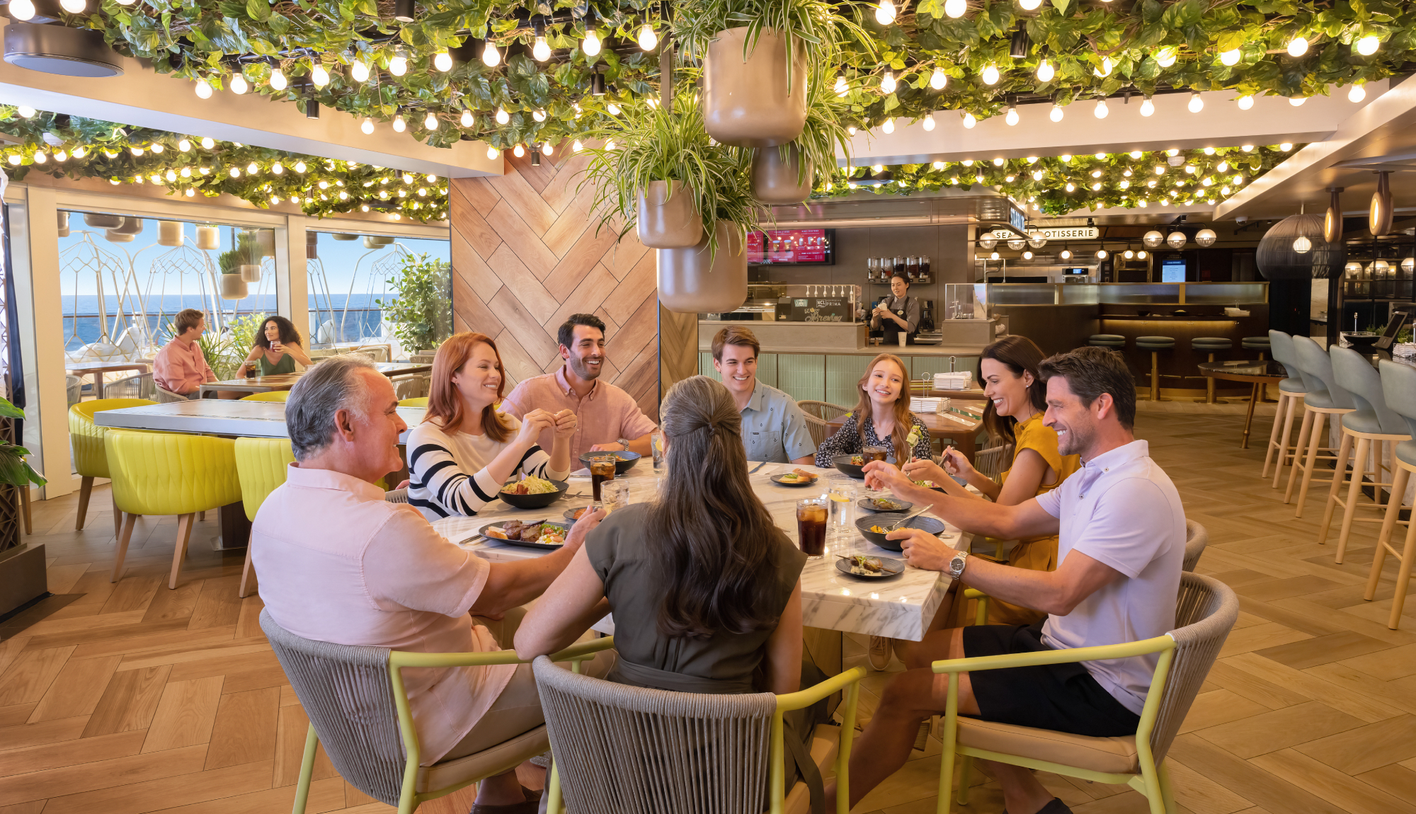 Norwegian Cruise Line - Norwegian Prima - Indulge Food Hall