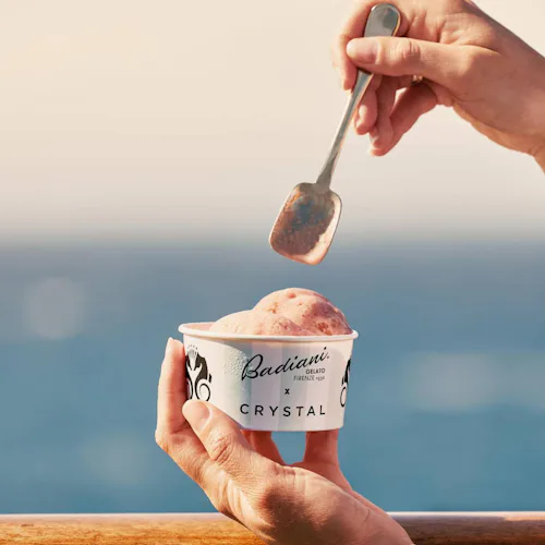 Crystal Cruises - Scoops Gelato Bar