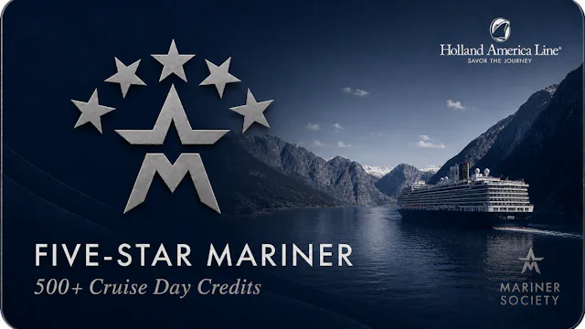 Holland America Line Mariner Society - Five Star Mariner
