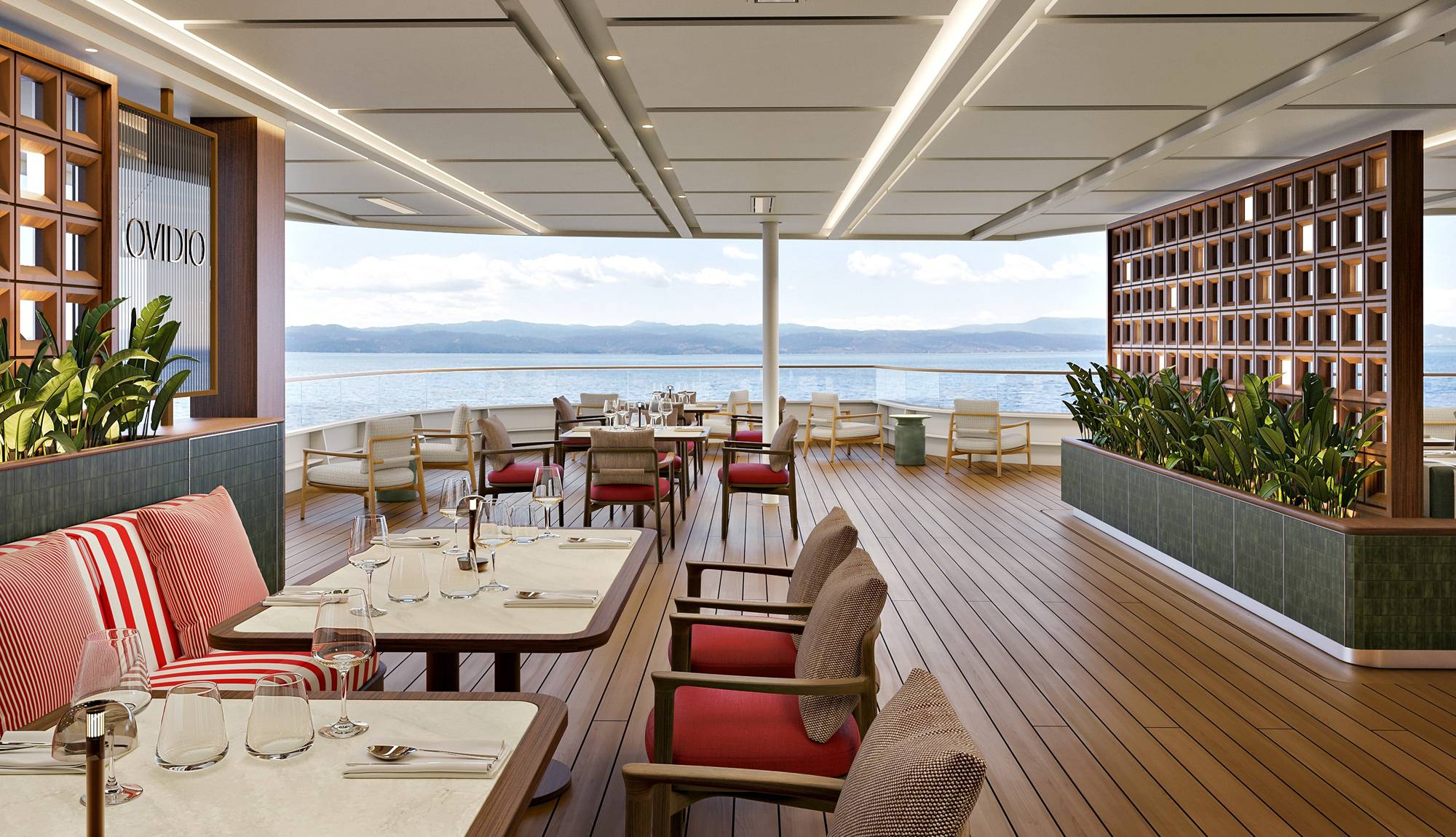 Crystal Cruises - Crystal Grace Osteria d'Ovidio Outdoor
