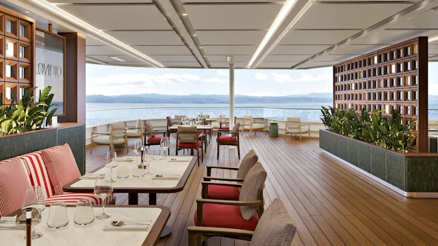Crystal Cruises - Crystal Grace Osteria d'Ovidio Outdoor