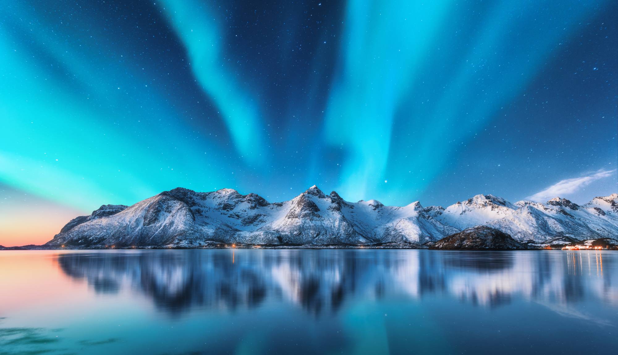 Havila Voyages - Northern Lights Cruises - Snow in Lofoten Islands