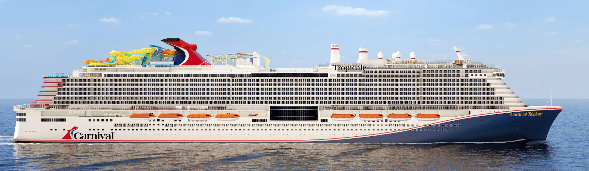 Carnival Tropicale begins sailing in 2028