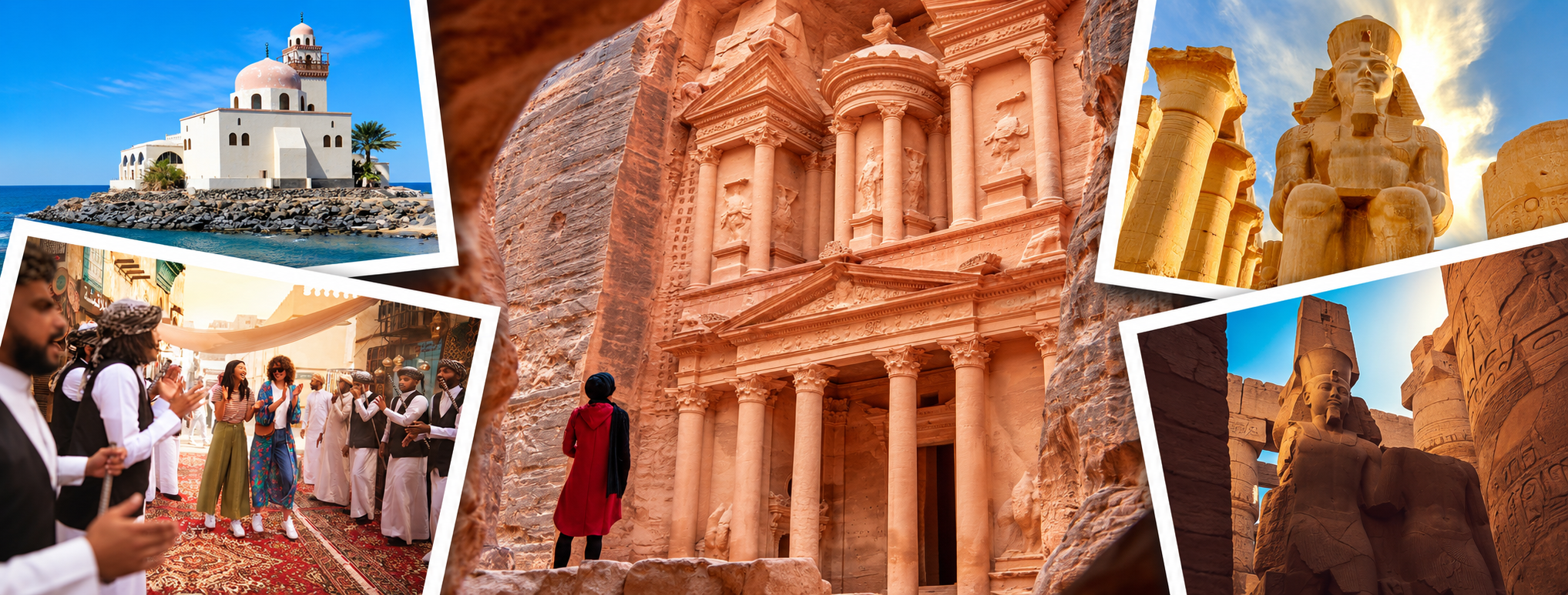 Red Sea Cruises visiting Egypt, Saudi Arabia and Jordan