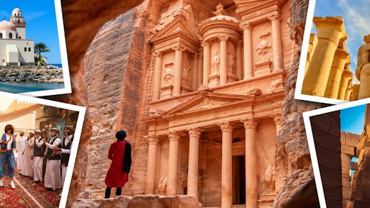Red Sea Cruises visiting Egypt, Saudi Arabia and Jordan