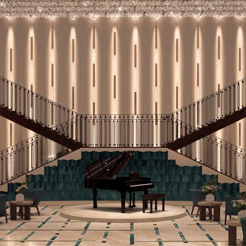 Crystal Cruises - Crystal Grace Atrium