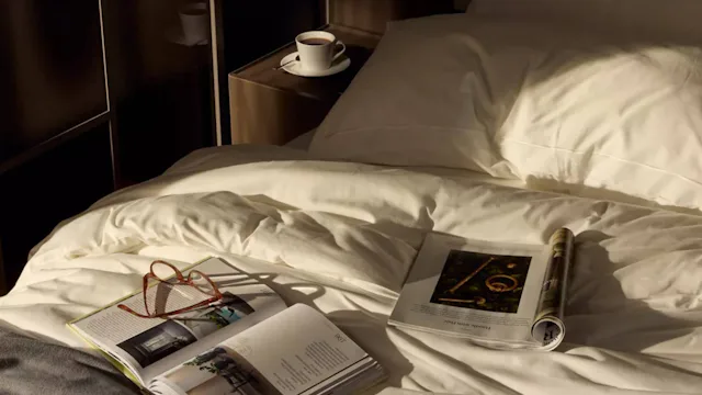 Explora Journeys - Bed Reading Coffee