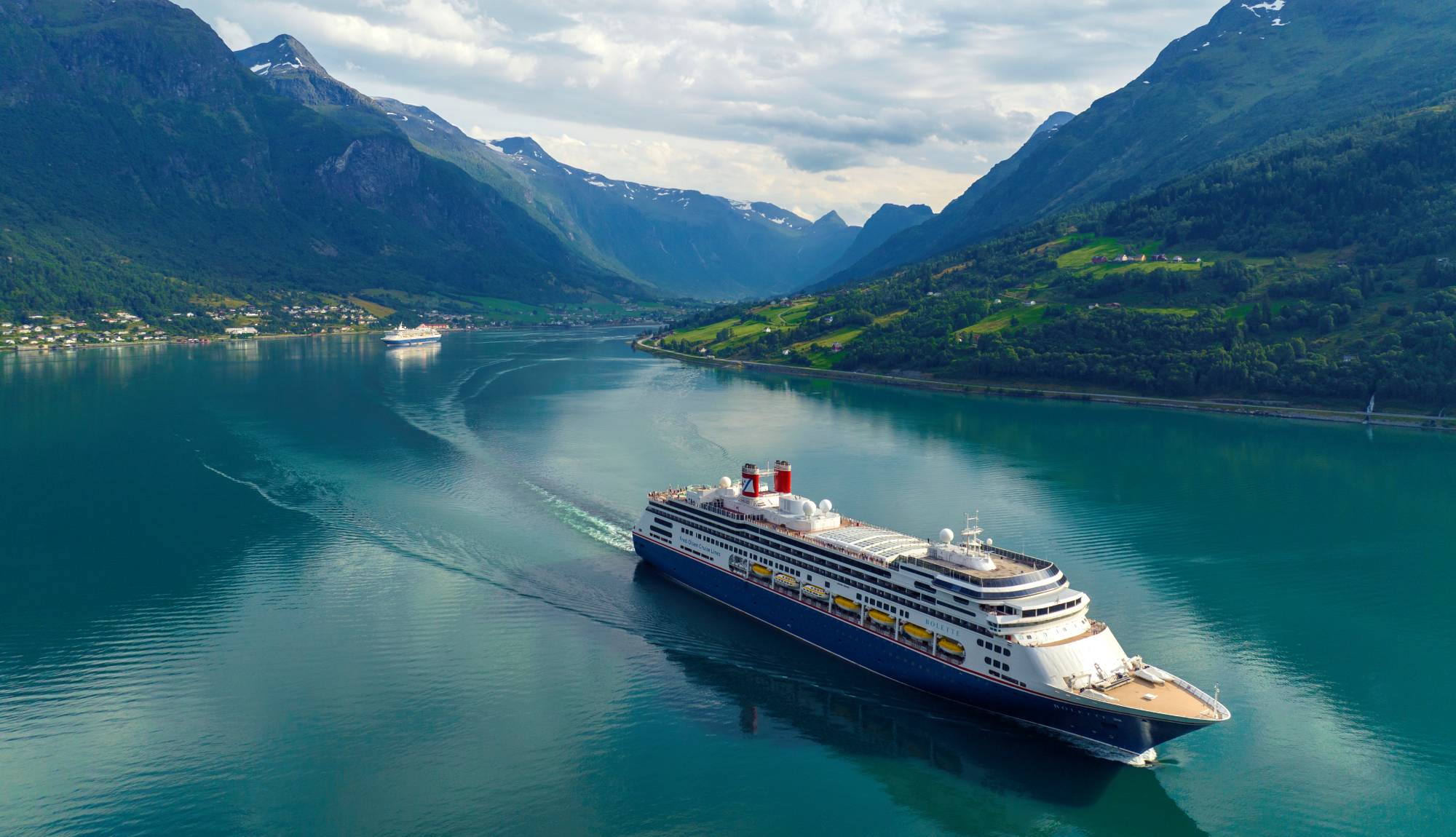 Fred. Olsen Cruise Lines Norway - Bolette in Olden, Norway