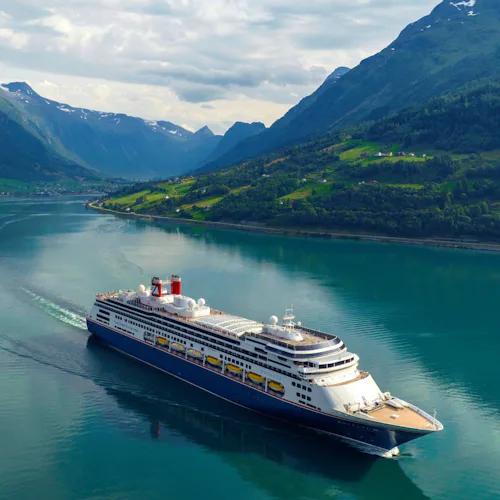 Fred. Olsen Cruise Lines Norway - Bolette in Olden, Norway