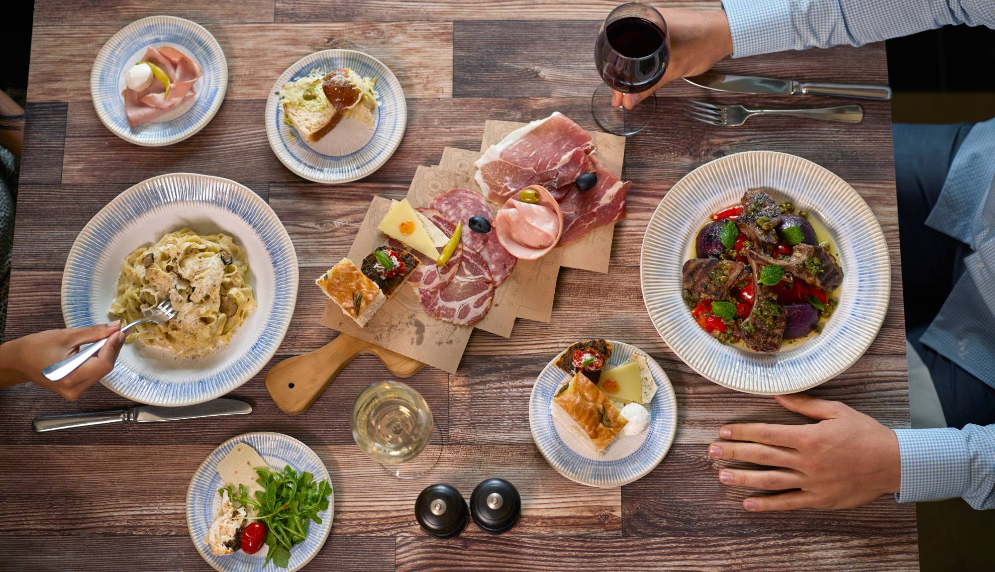 Royal Caribbean - Dining at Jamie's Italian on Symphony of the Seas