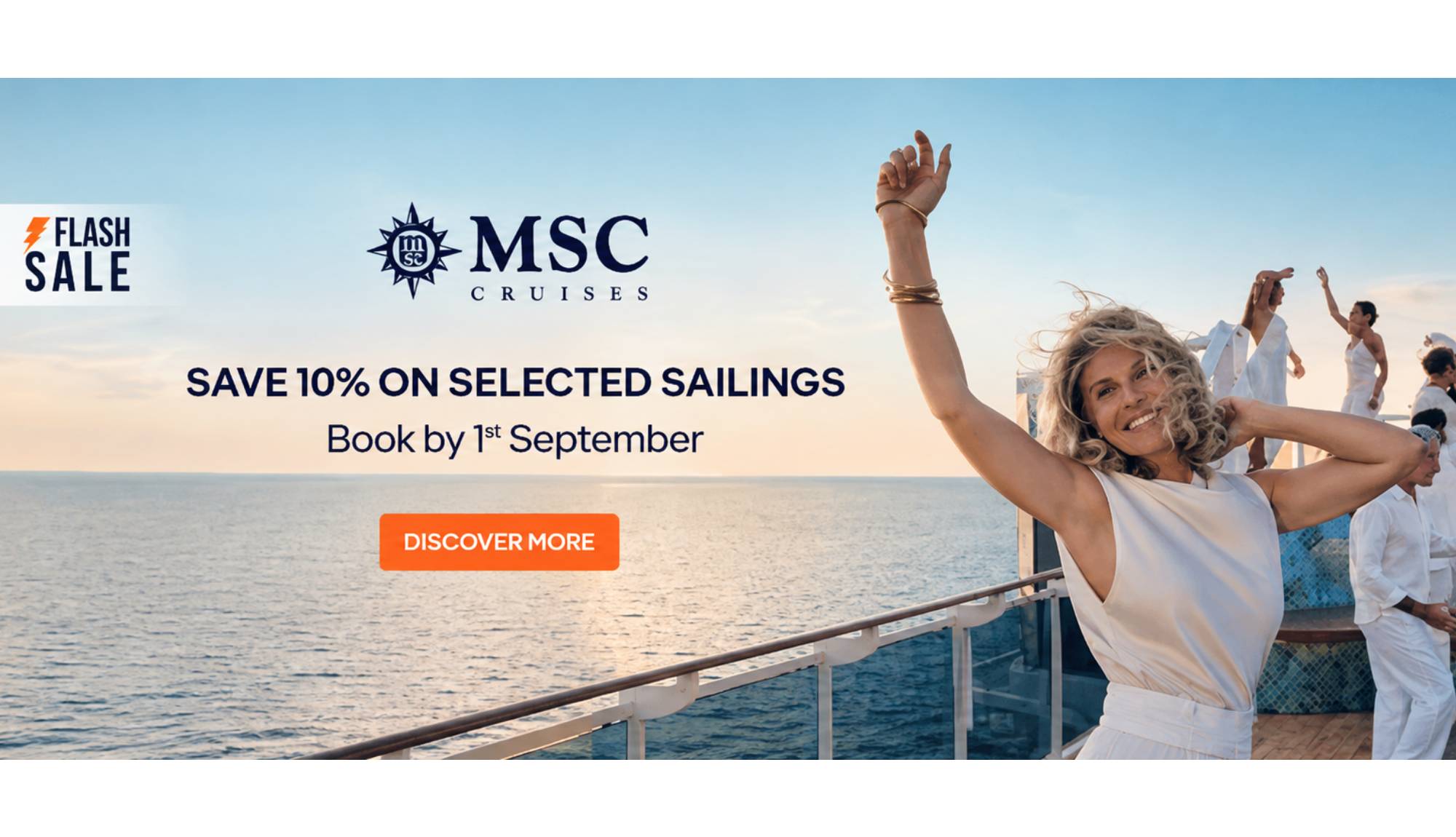 MSC Cruises Bank Holiday Flash Sale