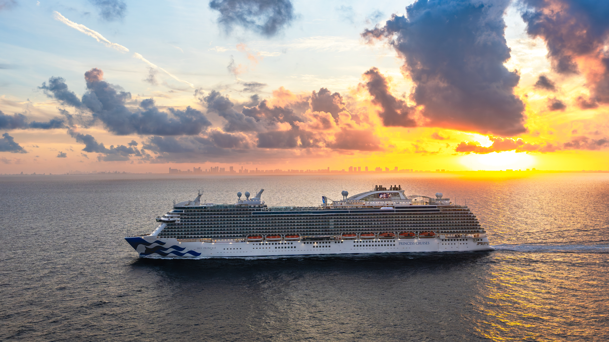 Sky Princess - Fort Lauderdale Sunset