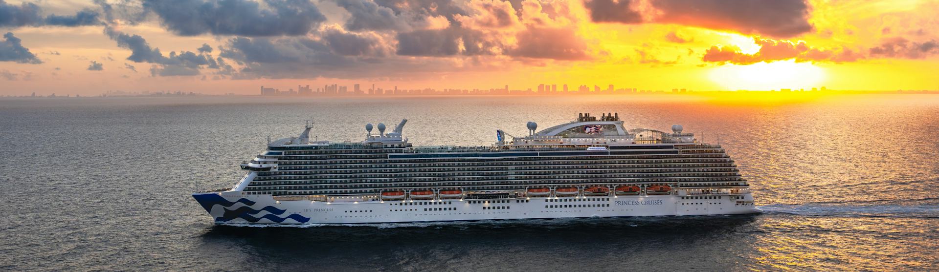 Sky Princess - Fort Lauderdale Sunset