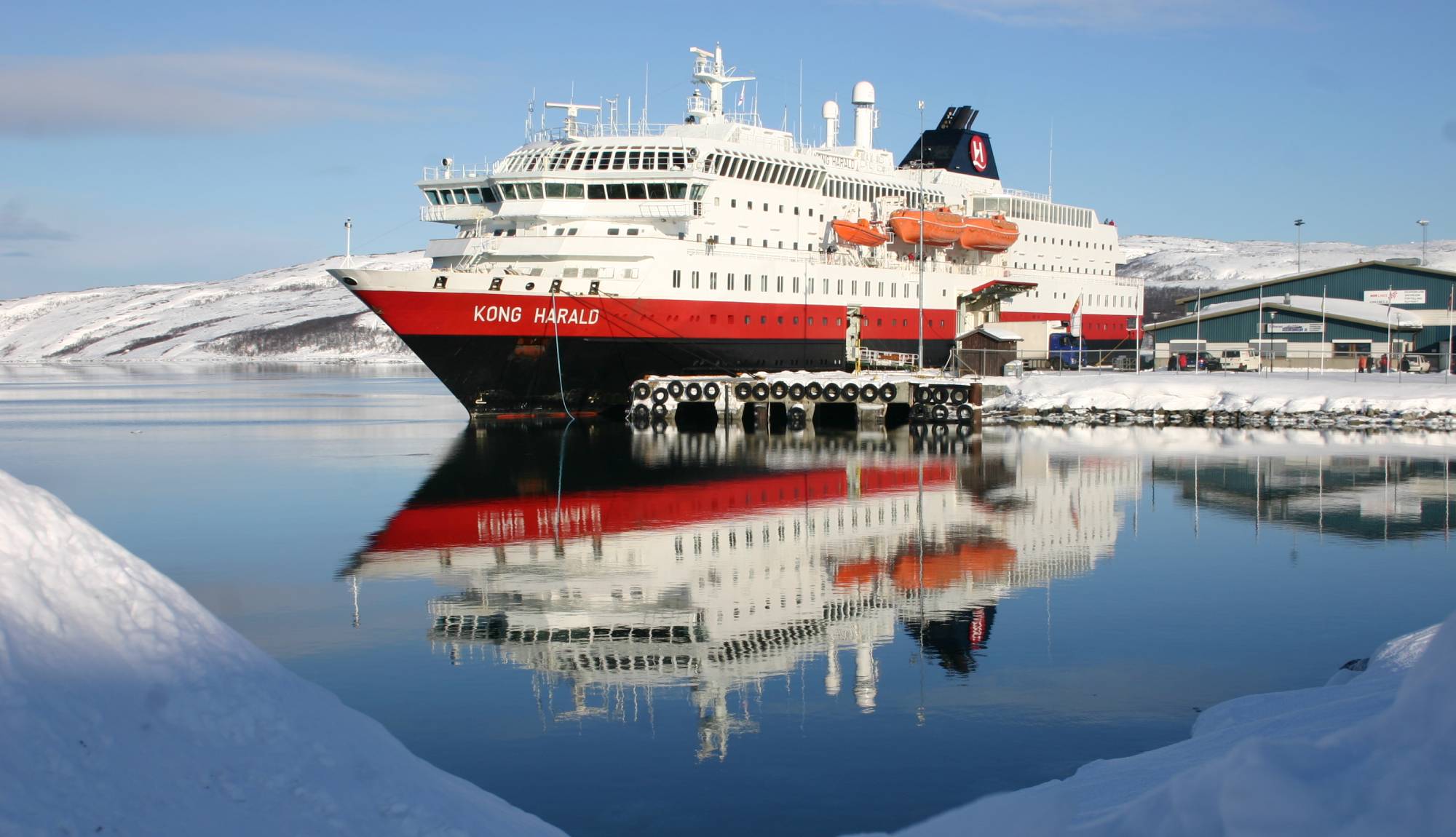 Hurtigruten - MS Kong Harald - Norway winter