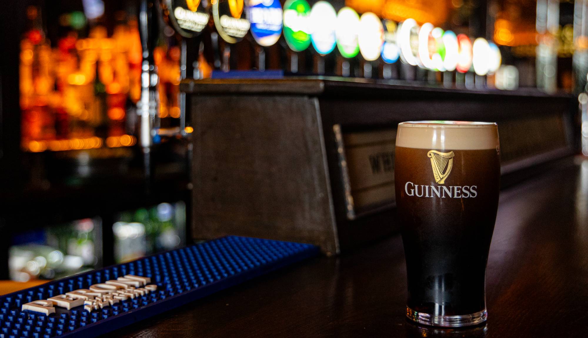 Dublin pint of Guinness
