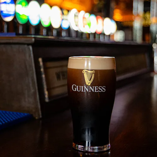 Dublin pint of Guinness