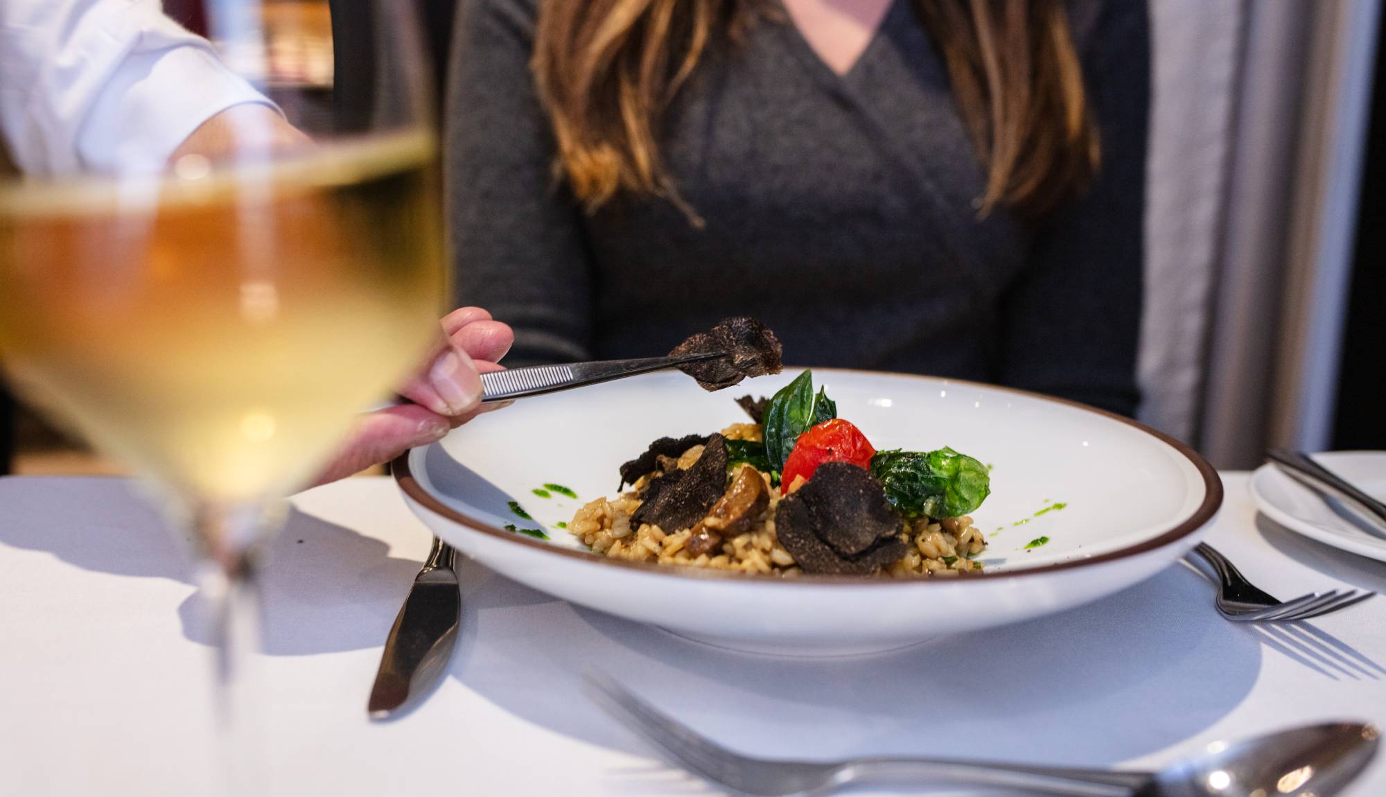 Celestyal - Dining Mushroom Truffle Risotto
