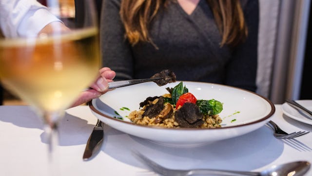 Celestyal - Dining Mushroom Truffle Risotto