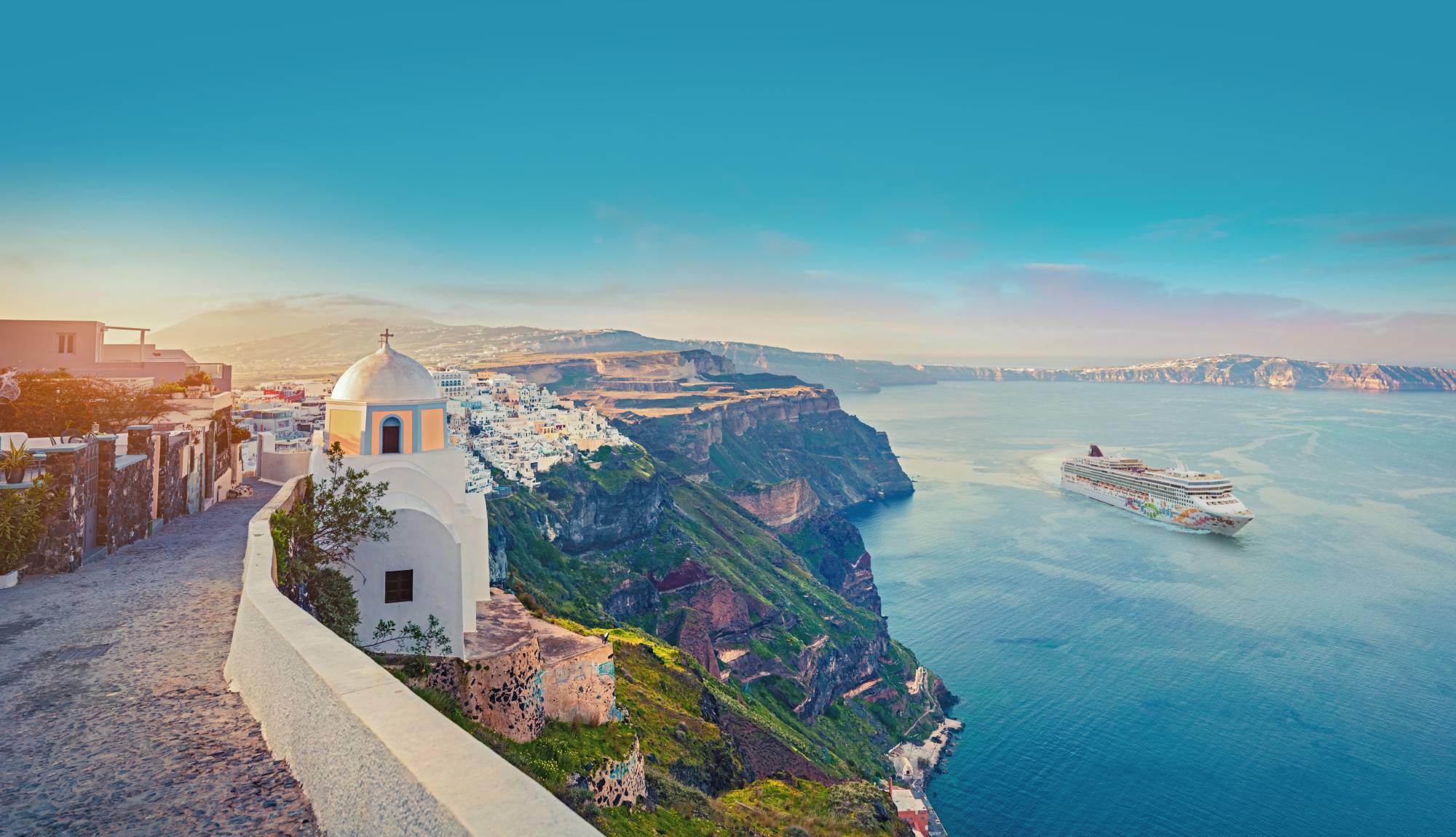 Norwegian Pearl - Santorini