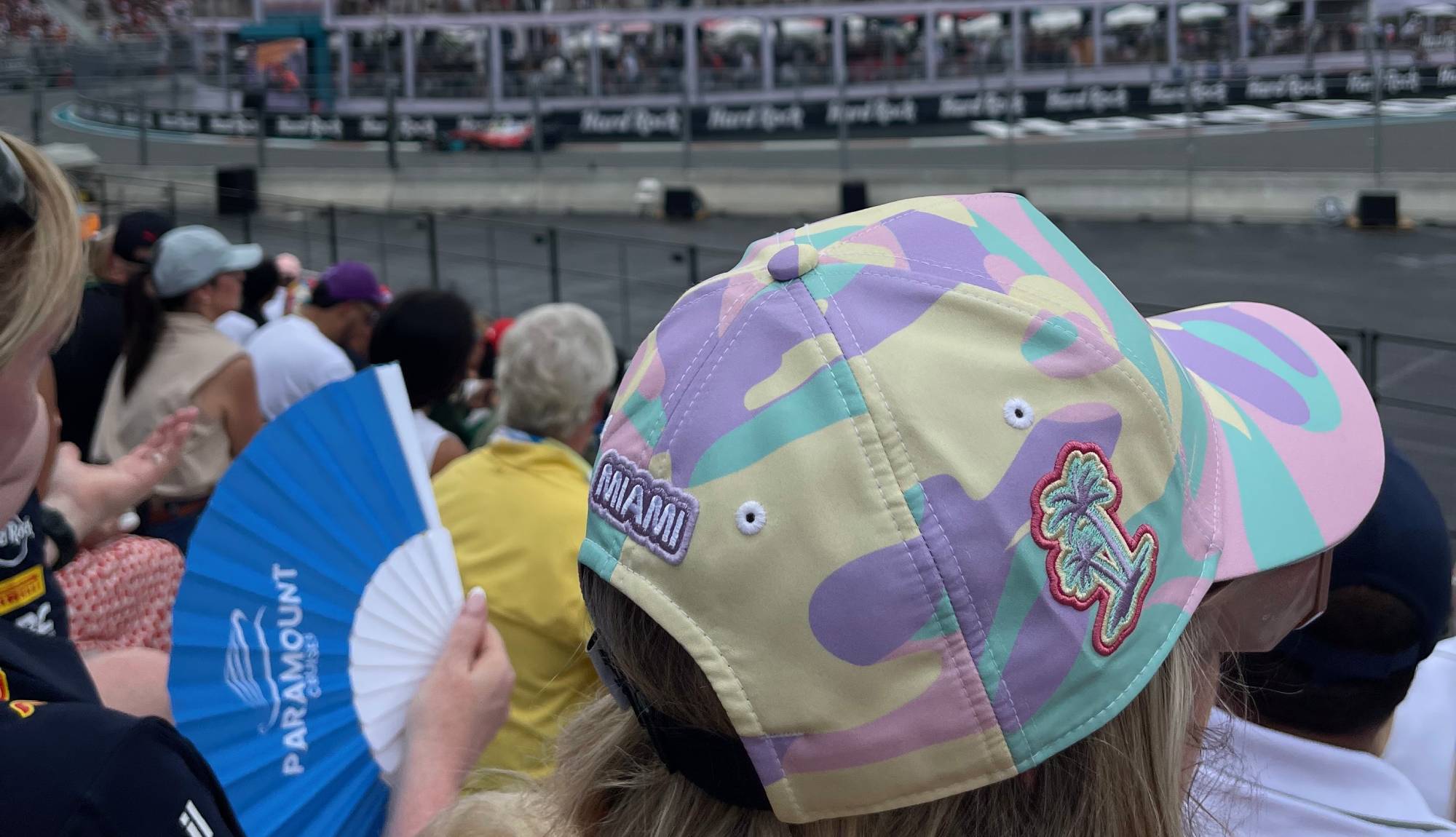 Miami Grand Prix Cruises - Paramount Cruises Hat Close Up