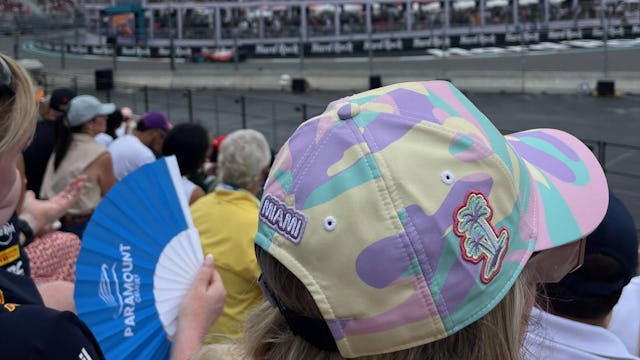 Miami Grand Prix Cruises - Paramount Cruises Hat Close Up