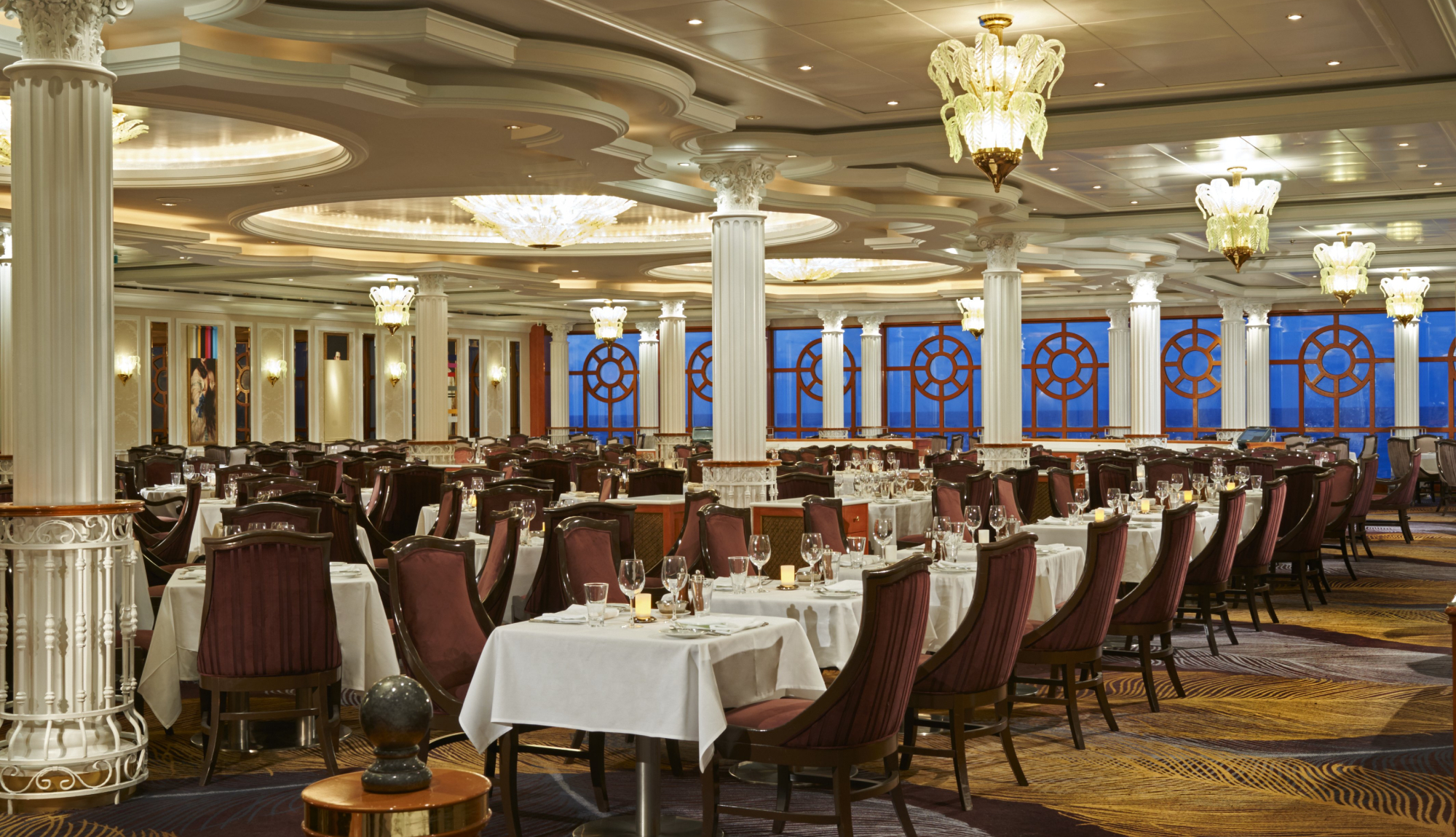 Norwegian Cruise Line - Norwegian Dawn - The Venetian Main Restaurant