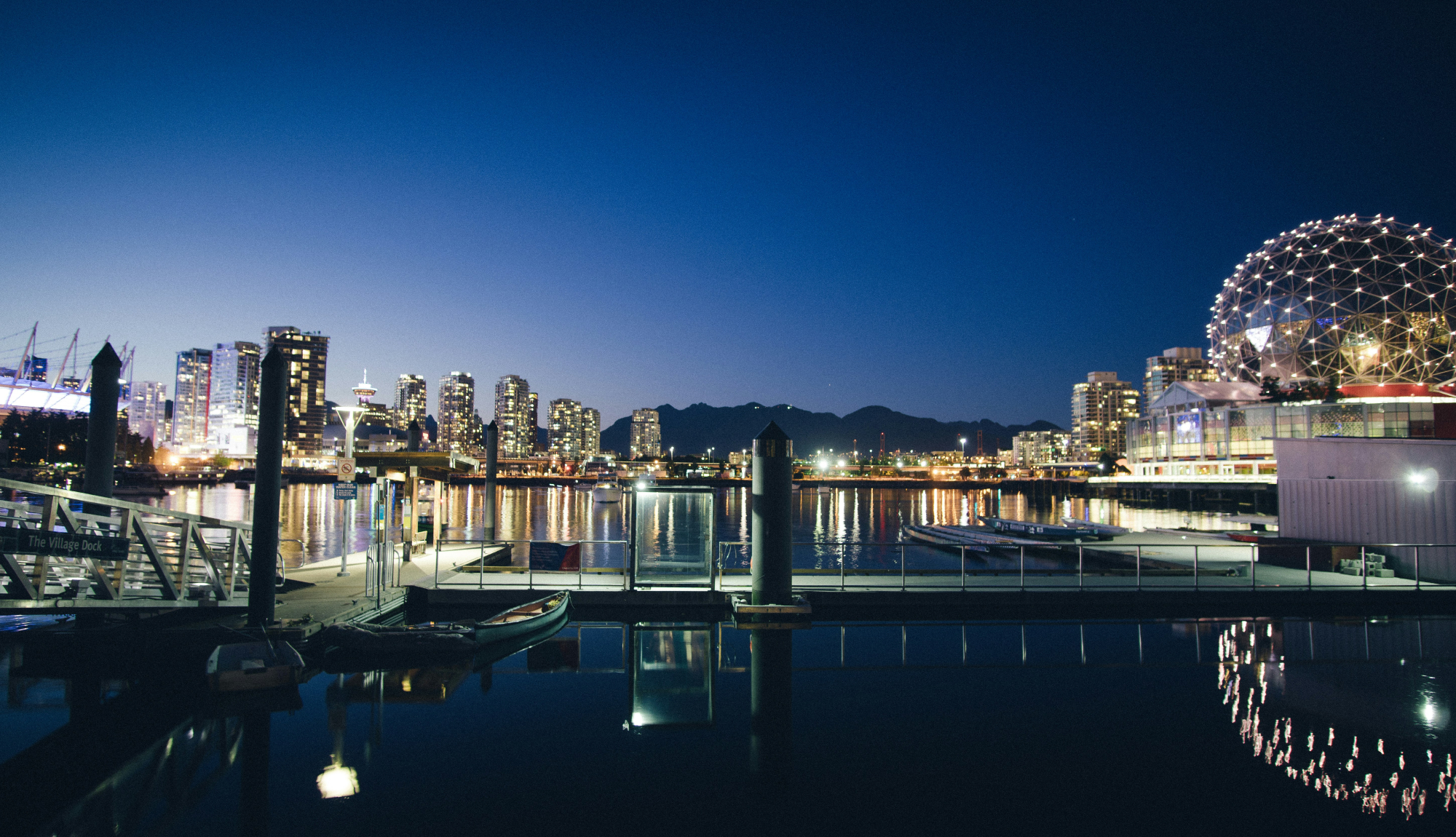 Vancouver Canada night