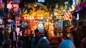 A Honky Tonk in Nashville on Lower Broadway