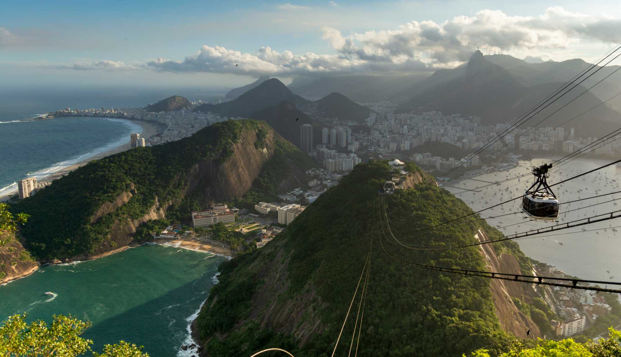 Rio de Janeiro, Brazil - Sugarloaf Mountain Cablecar
