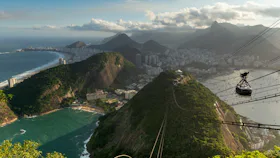 Rio de Janeiro, Brazil - Sugarloaf Mountain Cablecar