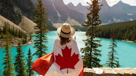 Banff Canada Flag