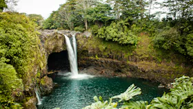 Rainbow Falls, Hilo, Hawaii, USA