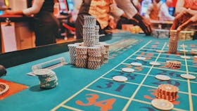 A casino in Las Vegas