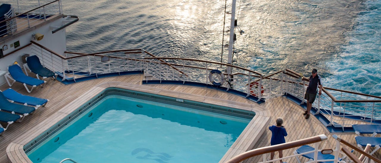 Relax at the aft pool