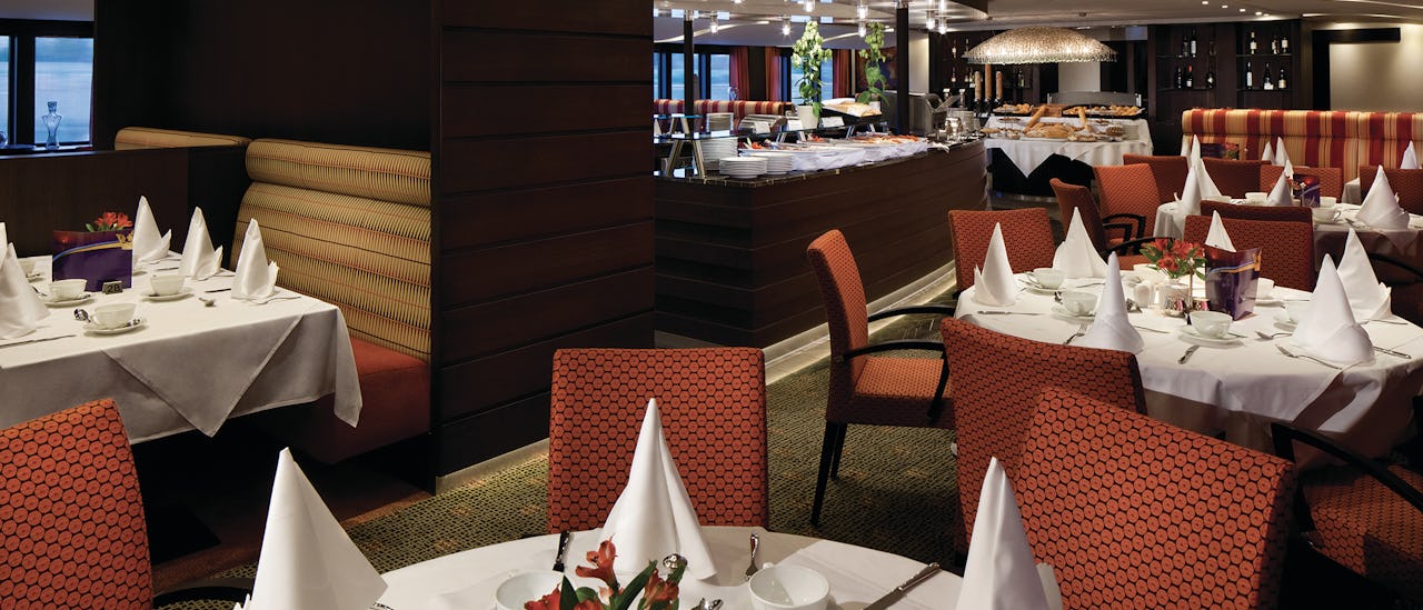 The main dining room