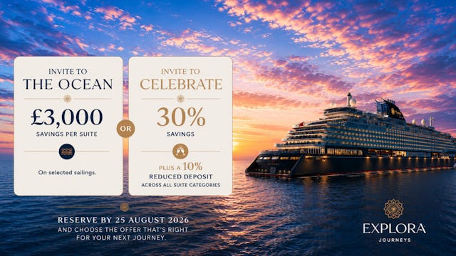 Explora Journeys Summer Promo